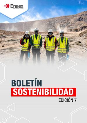 [Prueba] Boletin Sostenibilidad Enaex Servicios - Edición 7