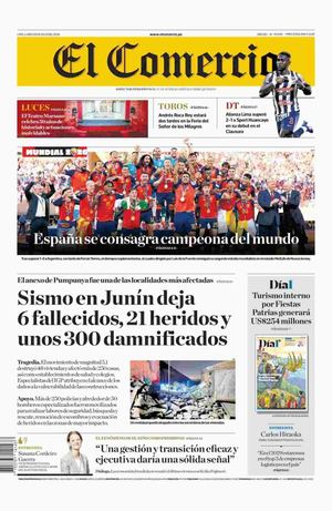 2026 07 20 Diario El Comercio