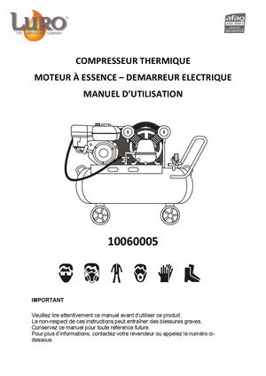 Notice Compresseur