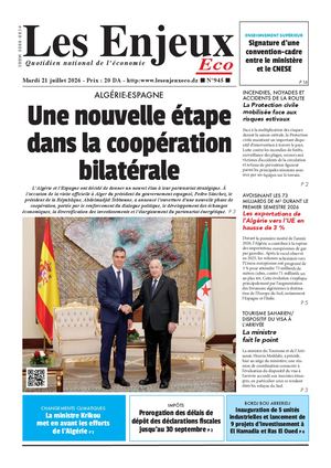 LES ENJEUX ECO N°945