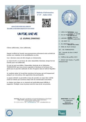 N°86 Juillet 2026