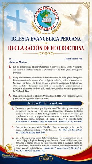 Compromiso Declaracion De Fe