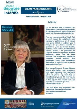 3ème Journal Parlementaire