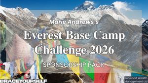 Marie's Brace Yourself Nepal Sponsorship