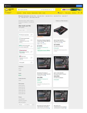 Allen Heath Zedi 10fx Mercado Libre