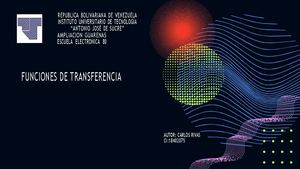 Revista Funciones De Transferencias