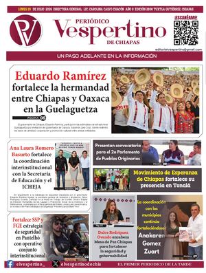 Periodico El Vespertino De Chiapas 20