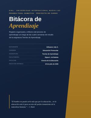 Trabajo Final Teorias de Aprendizaje