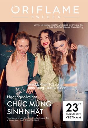 Oriflame catalog tháng 8 2026 - Cẩm nang làm đẹp Oriflame tháng 8 2026