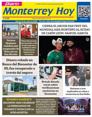 Monterrey Hoy 21 De Julio 2026ok