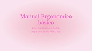 Manual Ergonómico Básico