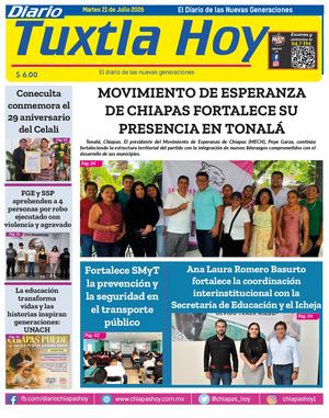 Tuxtla Hoy 21 De Julio 2026ok