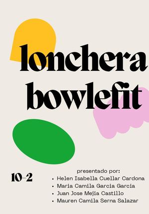 lonchera bowle fit