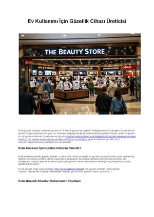 Ev Kullanımı İçIn Güzellik Cihazı üreticisi the beauty store