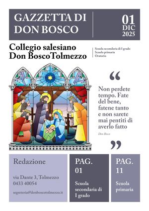 La Gazzetta di Don Bosco - Dicembe 2025