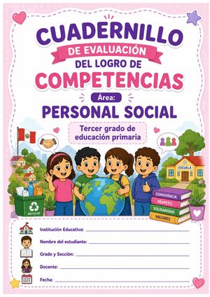 Cuadernillo Tercer Grado