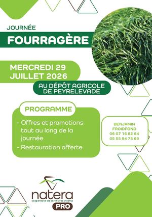 Naterapro Affiche A3 Journee Fourragere 03