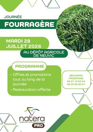 Naterapro Affiche A3 Journee Fourragere 04