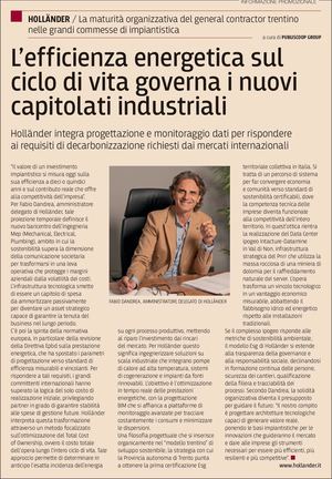 Hollander ne Il Sole 24 Ore 21.07.2026