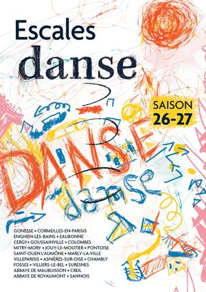 Plaquette Escales Danse.Saison 2026/2027