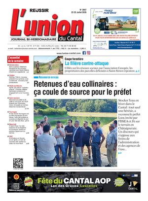 L'union Du Cantal N° 3907
