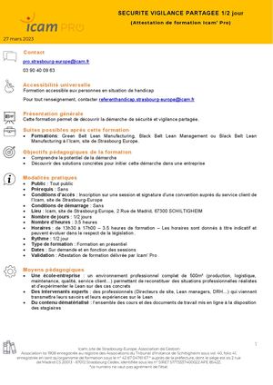 11- Sécurité - Vigilance Partagée