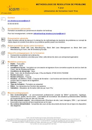 21- Méthodologie De Résolution De Problèmes