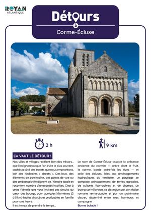 Détours Corme-Écluse