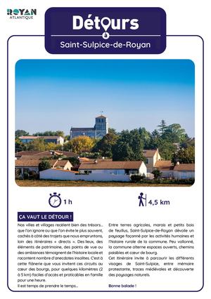Détours Saint-Sulpice-de-Royan