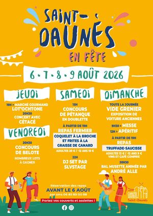 Saint-Daunès en fête 2026