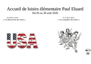 Planning élémentaire Eluard août 2026