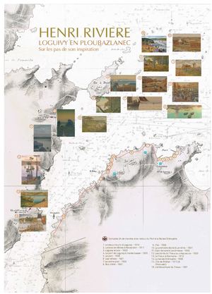 Carte Parcours Henri Rivière Loguivy 2026