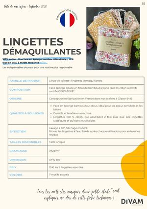 Lingettes Démaquillantes