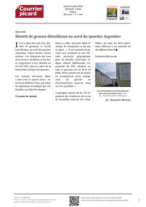 Le Courrier Picard 210726