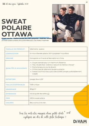 Sweat Polaire Ottawa