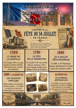 Gazette Juillet 2026