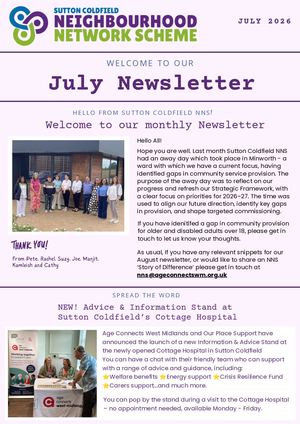 July 26 Sutton Coldfield Nns Newsletter