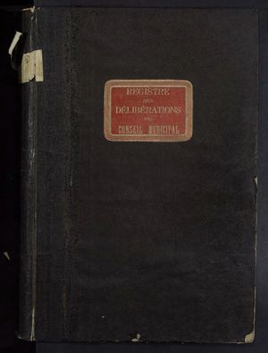 AMFAR NUM conseil municipal - délibérations (1945-1948)