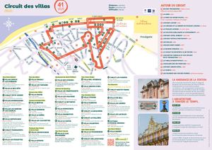 Circuit des villas à Houlgate