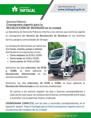 Partes de Prensa - 21/07/2026