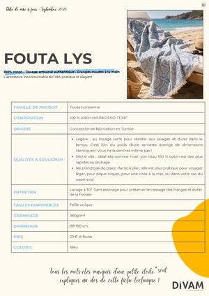 Fouta Lys