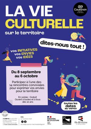 Flyer La vie culturelle sur le territoire