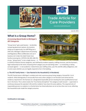 What Is A Group Home?