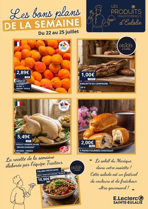 Délices d'Eulalie du 22 au 25 juillet