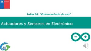 Ppt 3 1 Actuadores Y Sensores En Electrónica