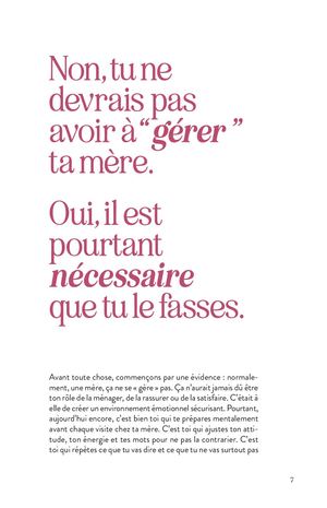 Comment Gérer Une Mère Qui T'épuise