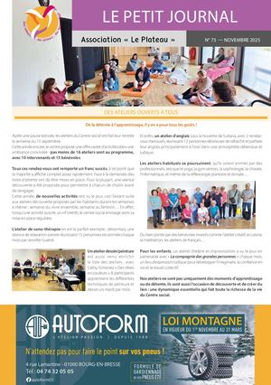 LE PLATEAU JOURNAL 73