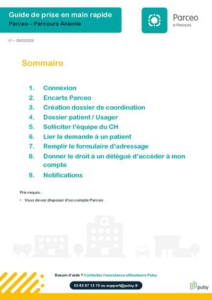 Par Parcours Anemie Guide Utilisateurs Ville