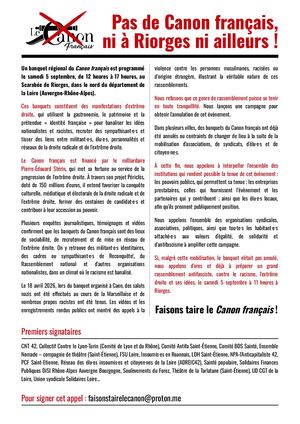 Pas De Canon Français, Ni à Riorges Ni Ailleurs