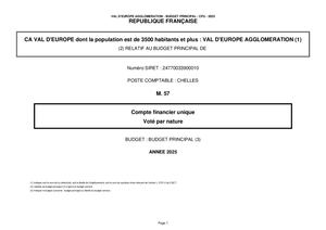 CFU 2025 - BUDGET PRINCIPAL